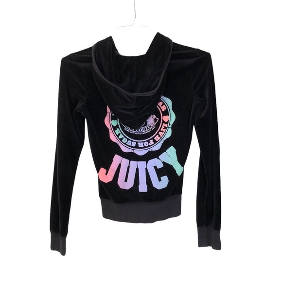 Rare Y2k vintage Juicy Couture zip up track hoodie - Picture 1 of 4